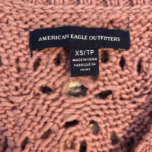 AEO blush rose pink sweater 💕 - Picture 3 of 5